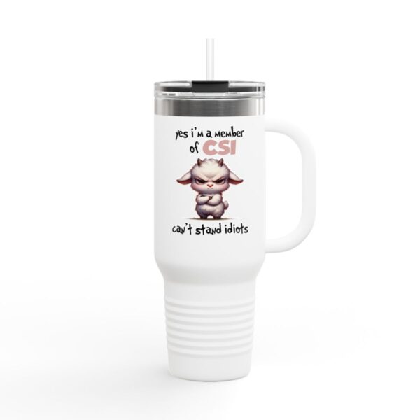 Funny Insulated Travel Mug - Perfect for Coffee Lovers
