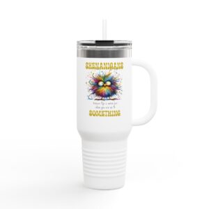 Colorful Insulated Travel Mug - Perfect for On-the-Go Adventures