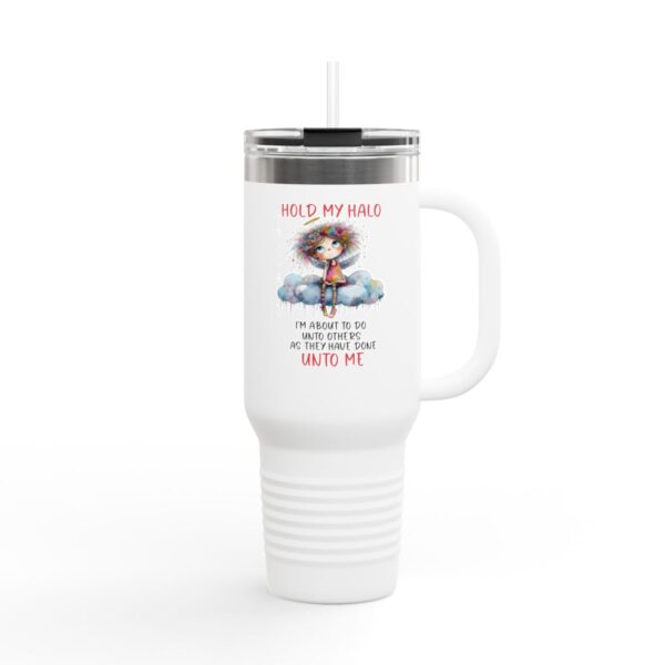 Inspirational Insulated Travel Mug - Motivational Quote
